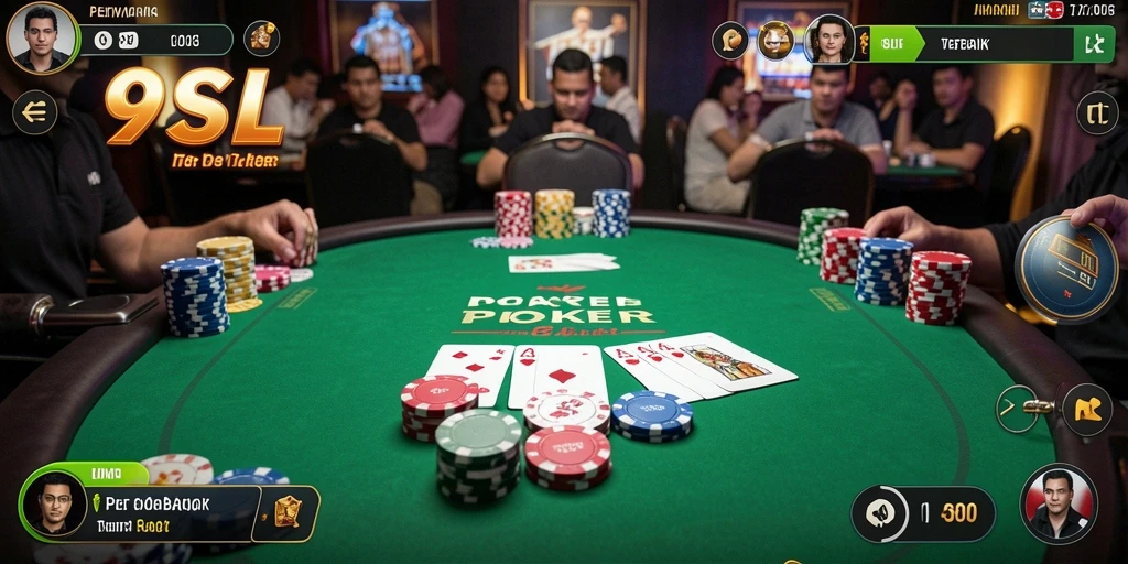 Gameplay seru dan interaktif dalam 99SL Poker.