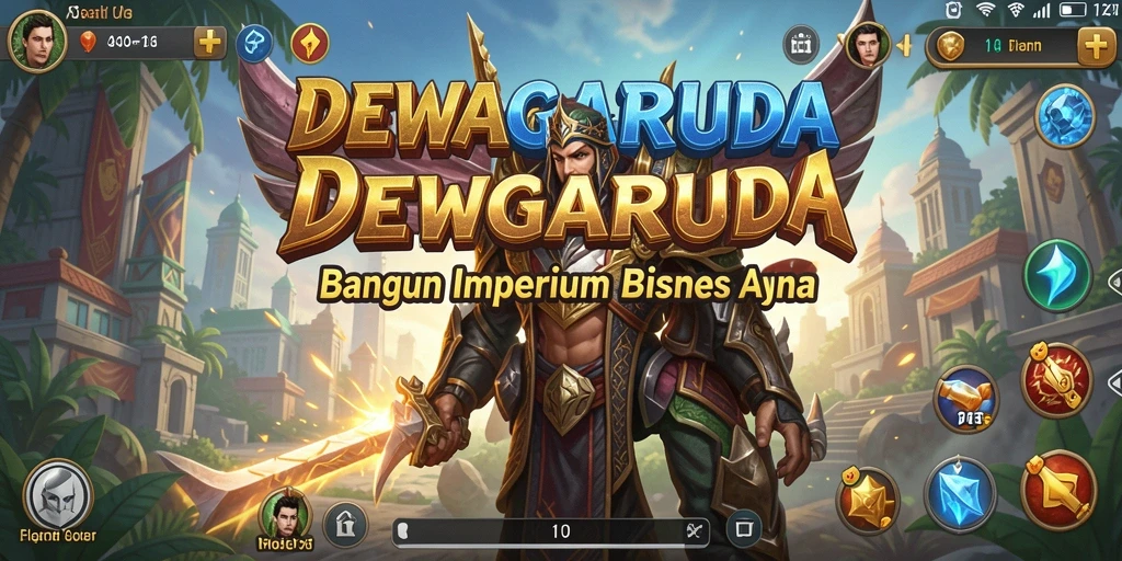 Tangkapan layar DEWAGARUDA yang menunjukkan gameplay Tycoon yang menarik.