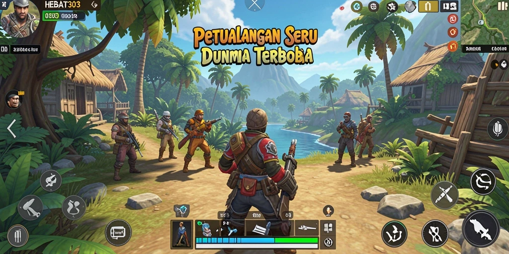 Tampilan gameplay HEBAT303 yang memukau dalam dunia terbuka.