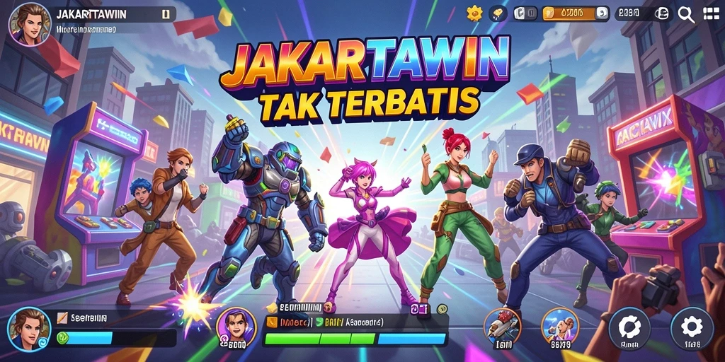 Screenshot gameplay JAKARTAWIN menampilkan keseruan permainan Arcade.