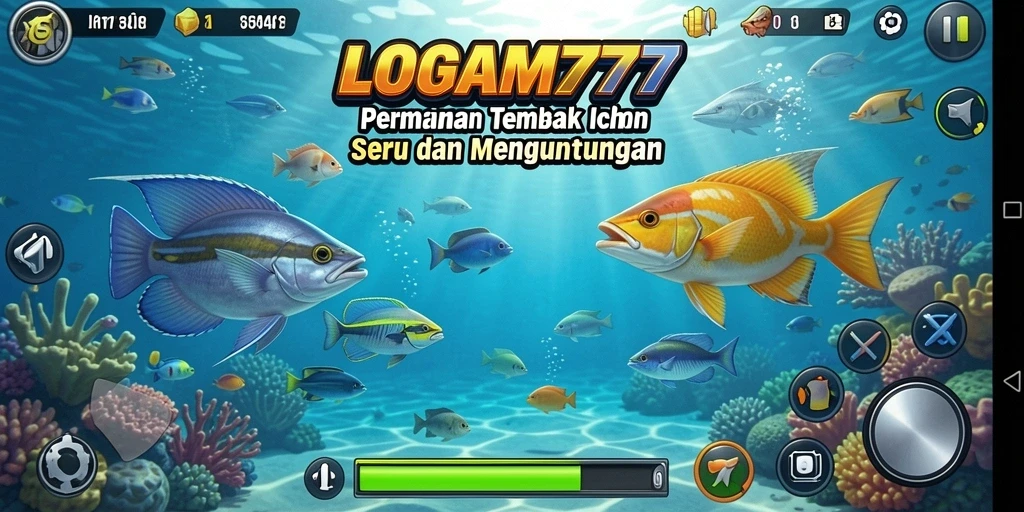 Tangkapan ikan yang seru dalam gameplay LOGAM777.