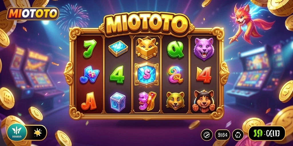 Tampilan seru gameplay Slot di MIOTOTO yang menarik perhatian.