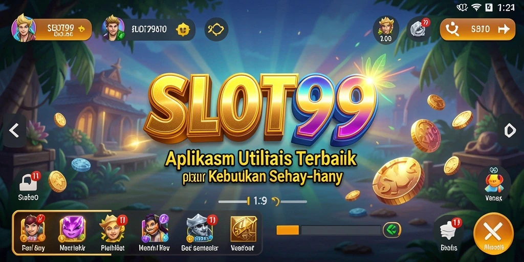 Tampilan antarmuka SLOT99 yang sederhana dan intuitif.