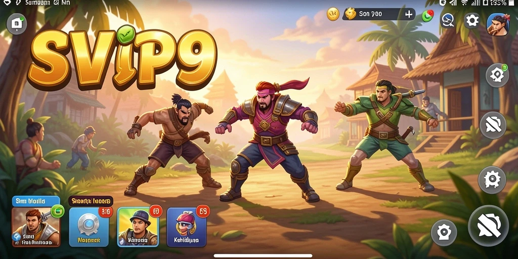Gameplay interaktif dan mendalam dalam SVIP9.