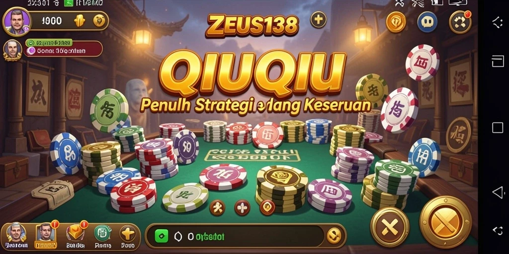 Tampilan gameplay seru dari game QiuQiu ZEUS138
